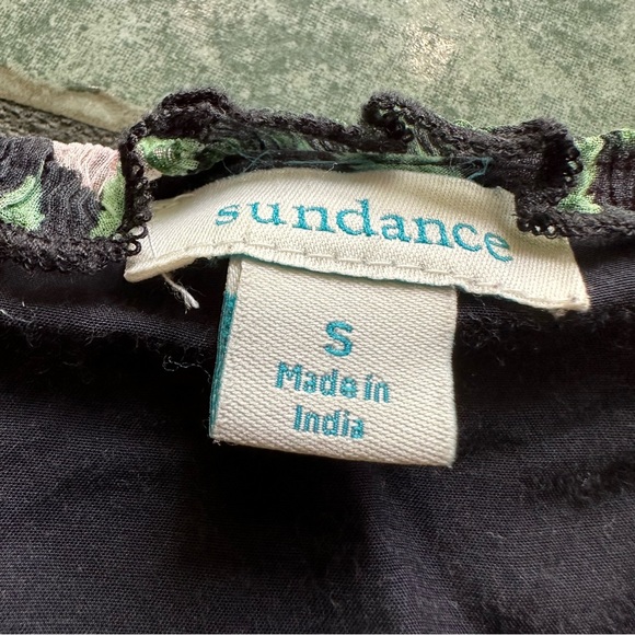 Sundance Patterns of Wonder Long Sleeve Floral Patchwork Hippie Boho Chic Dress - Picture 10 of 10